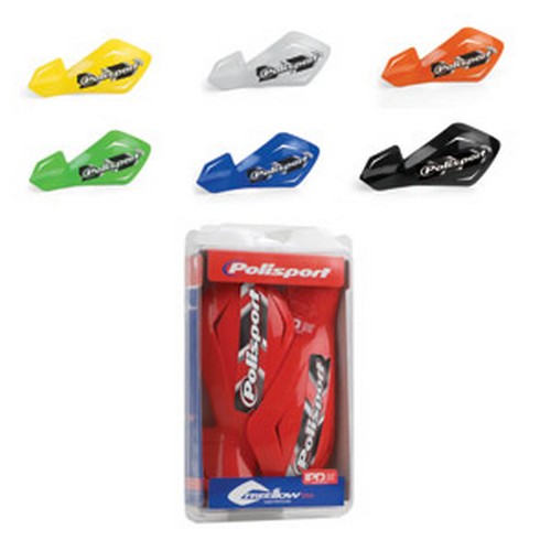 PonziRacing - Cross / Enduro / Moto > Plástica > guardamanos > Universal >  Paramanos Freeflow Lite con kit de montaje de plástico en varios colores